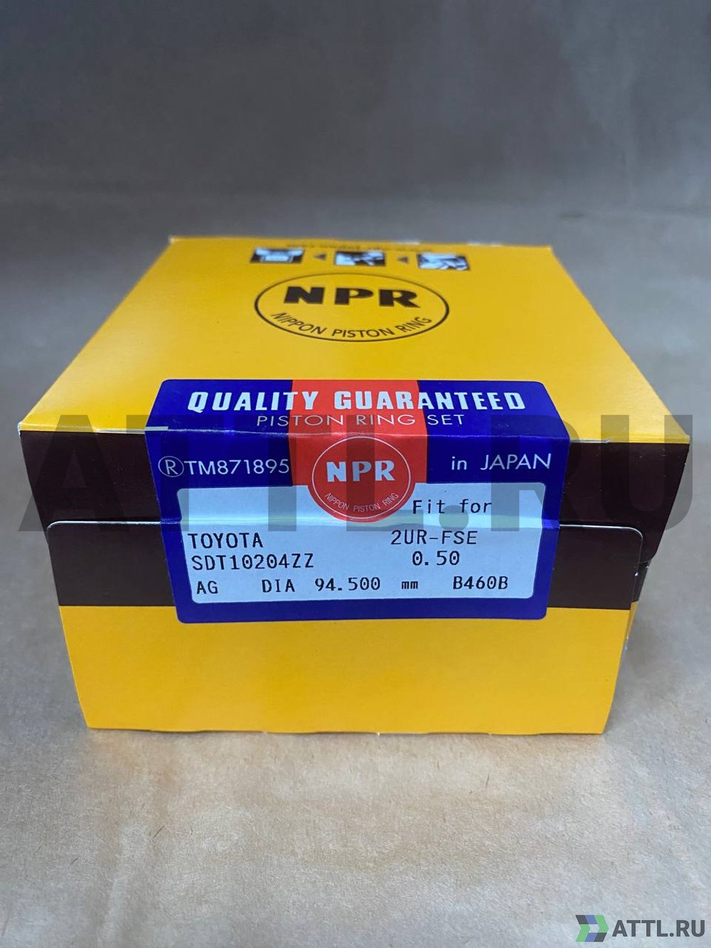 NPR SDT10204ZZ 050 Поршневые кольца 1UR-FSE