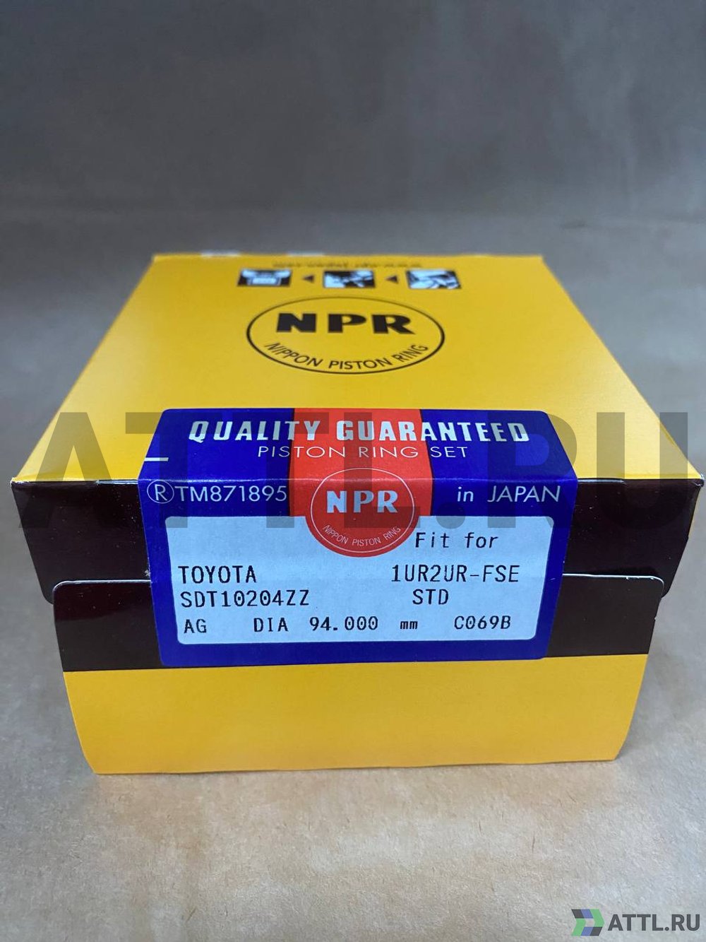 NPR SDT10204ZZ std Поршневые кольца 1UR-FSE