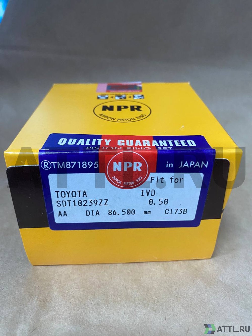 NPR SDT10239ZZ 050 Поршневые кольца 1VD-FTV