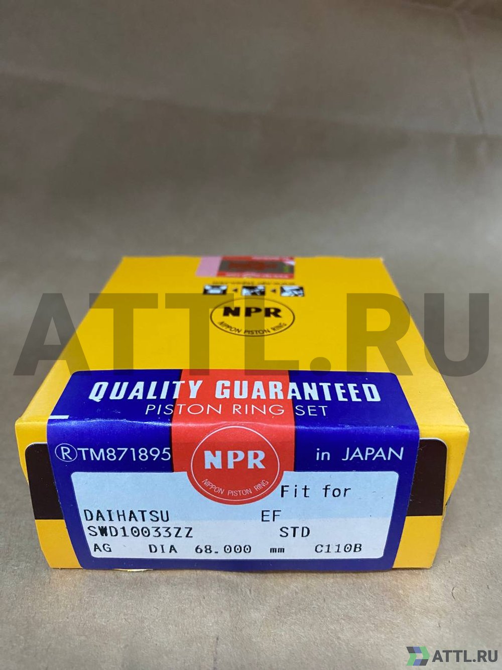 NPR SWD10033ZZ STD Поршневые кольца EF