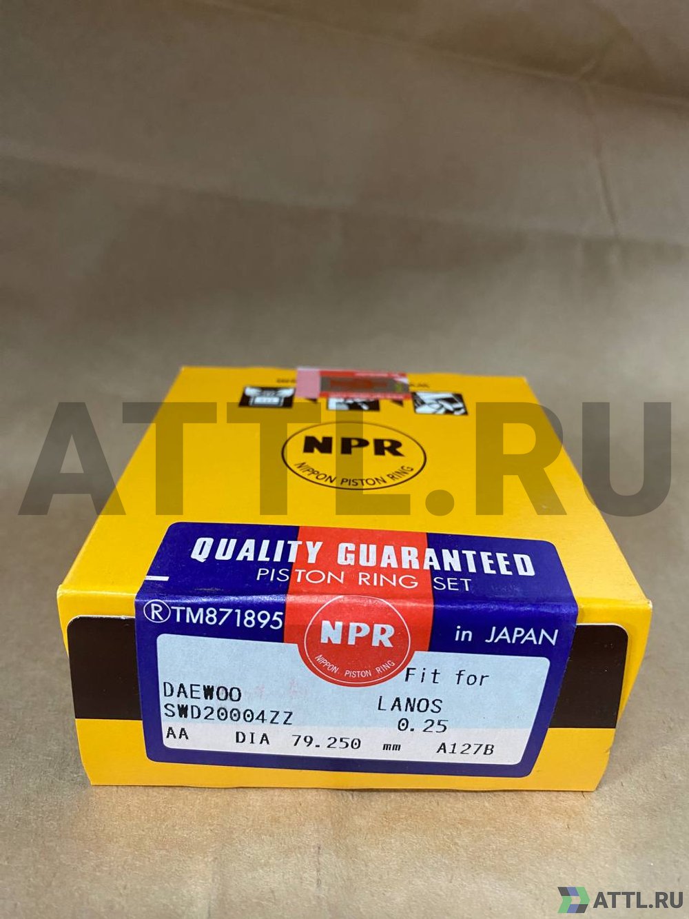 NPR SWD20004ZZ 025 Поршневые кольца D-TEC 1.6