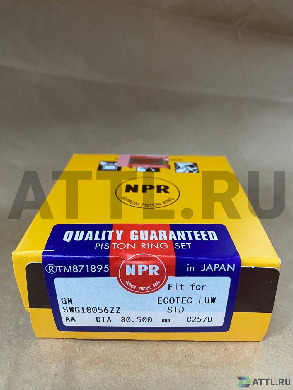 NPR SWG10056ZZ std Поршневые кольца X18XER