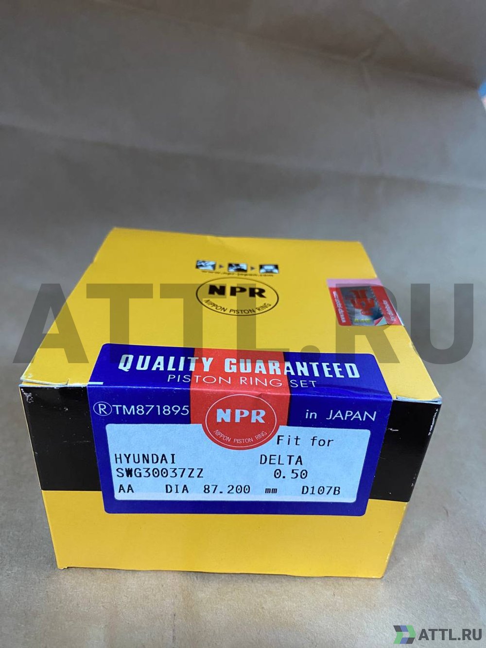 NPR SWG30037ZZ 050 Поршневые кольца G6BA