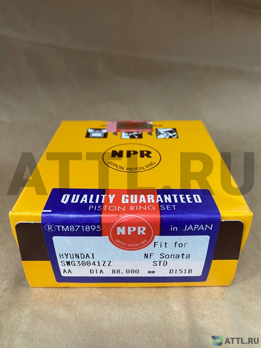 NPR SWG30041ZZ STD Поршневые кольца G4KC 2.4