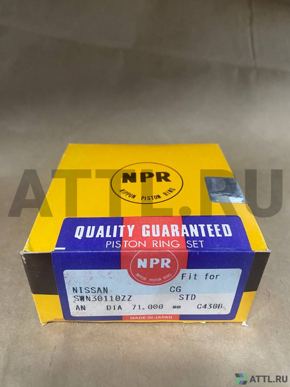 NPR SWN30110ZZ STD Поршневые кольца CG10DE/CG13DE