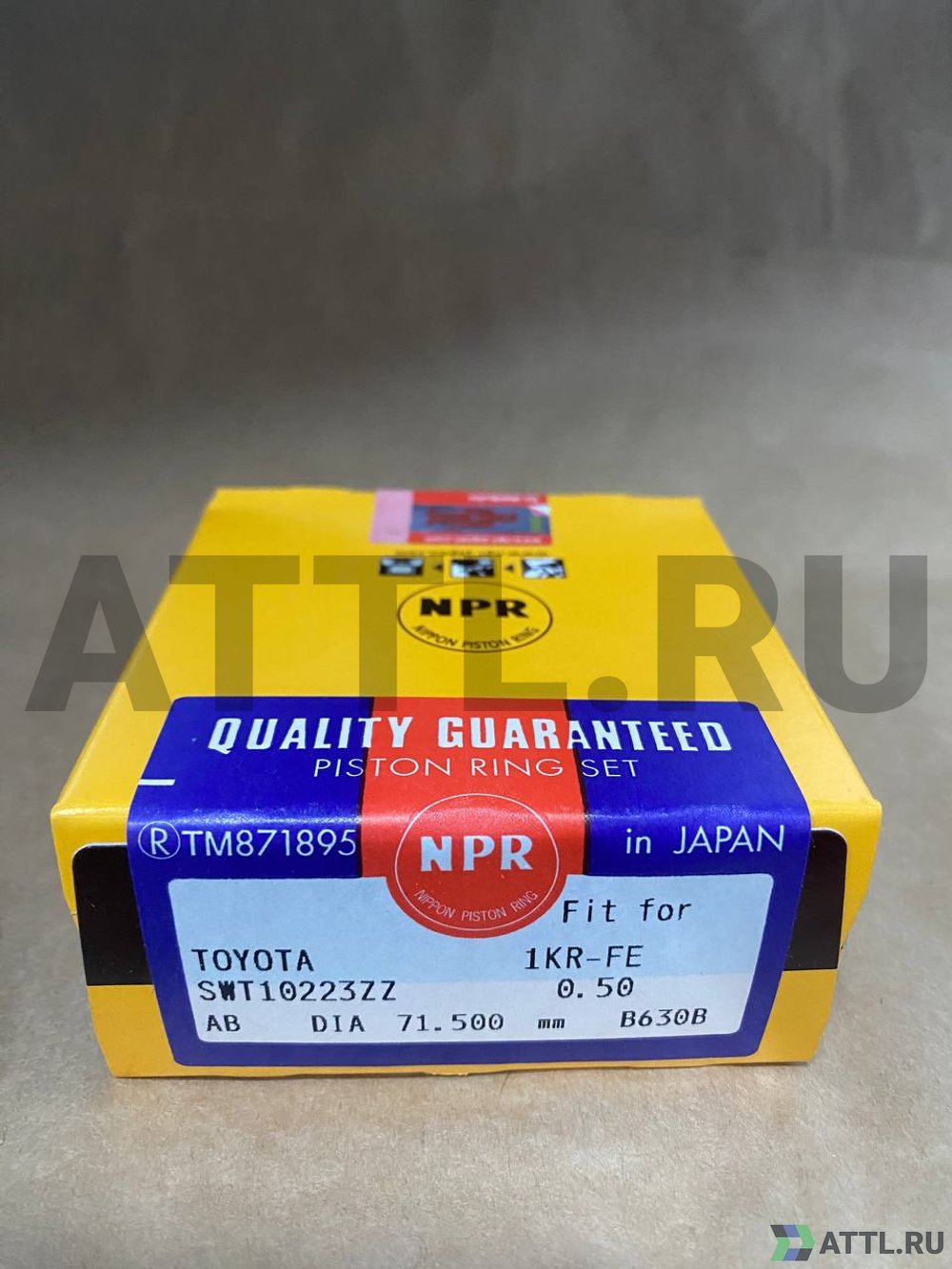 NPR SWT10223ZZ 050 Поршневые кольца 1KR-FE