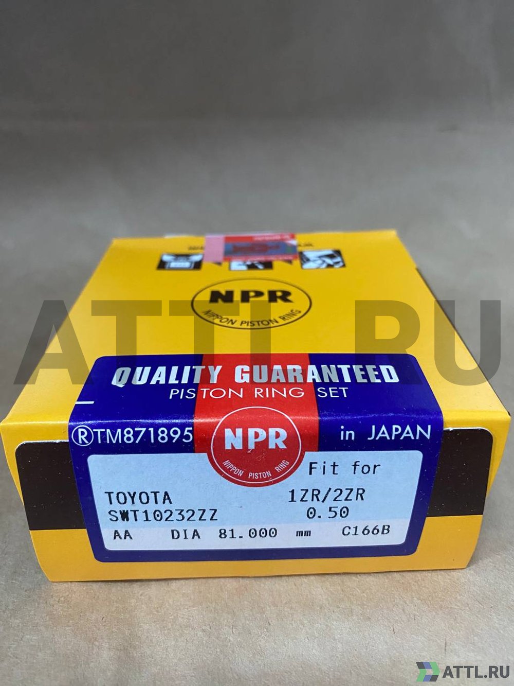 NPR SWT10232ZZ 050 Поршневые кольца 1ZR-FE