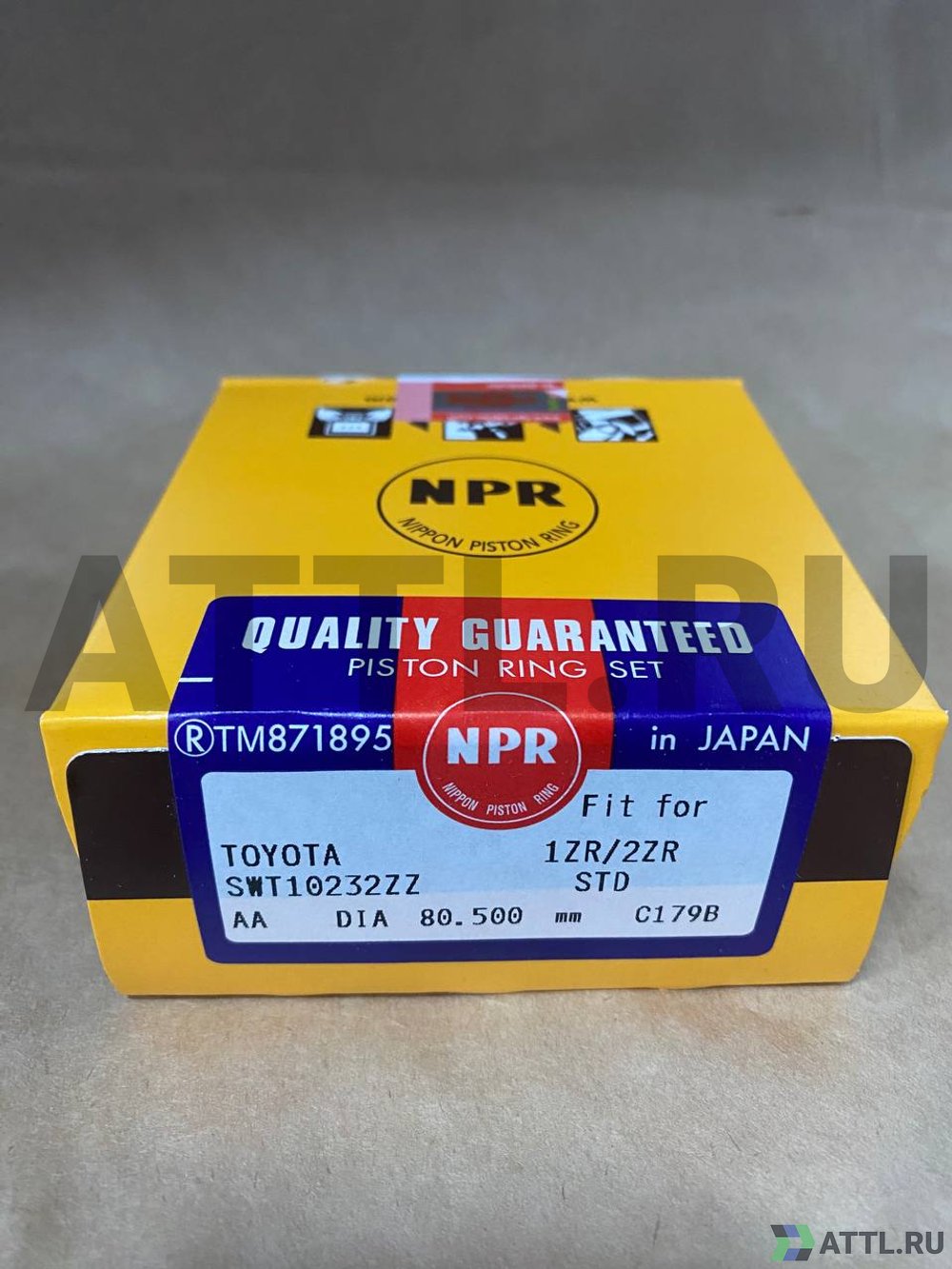 NPR SWT10232ZZ std Поршневые кольца 1ZR-FE