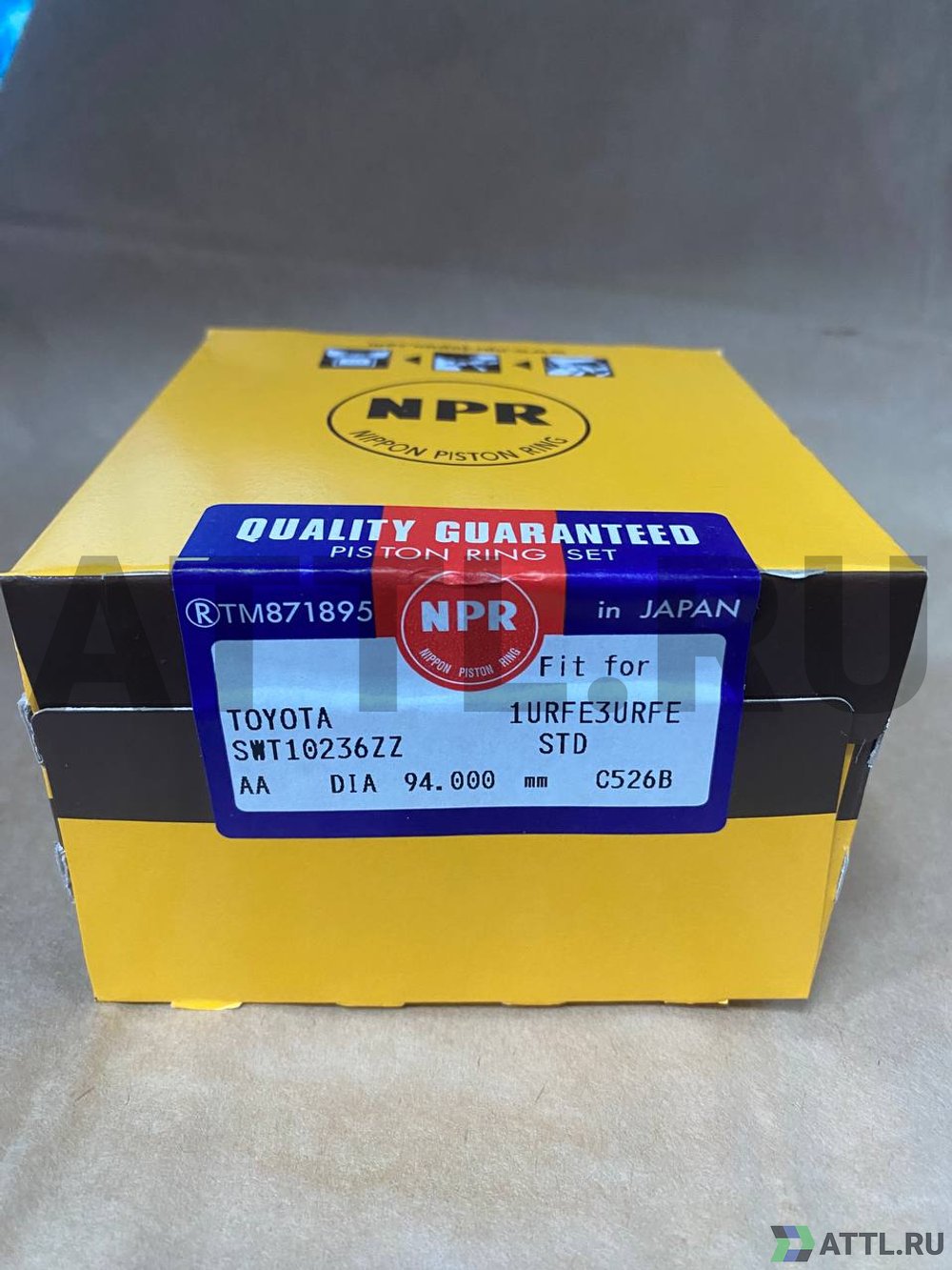 NPR SWT10236ZZ STD Поршневые кольца 1UR-FE