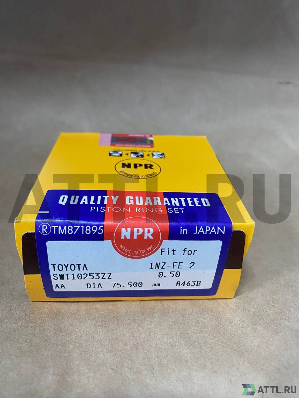NPR SWT10253ZZ 050 Поршневые кольца 1NZ-FE-2