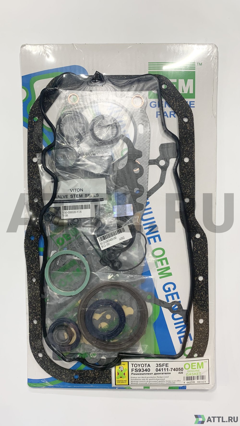 OEM GENUINE GASKET 04111-74050 G Ремкомплект двигателя (FS9340-G)