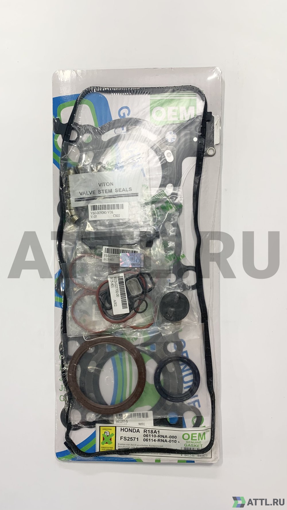OEM GENUINE GASKET 06110-RNA-000 S Ремкомплект двигателя R18A1 (FS2571-S)