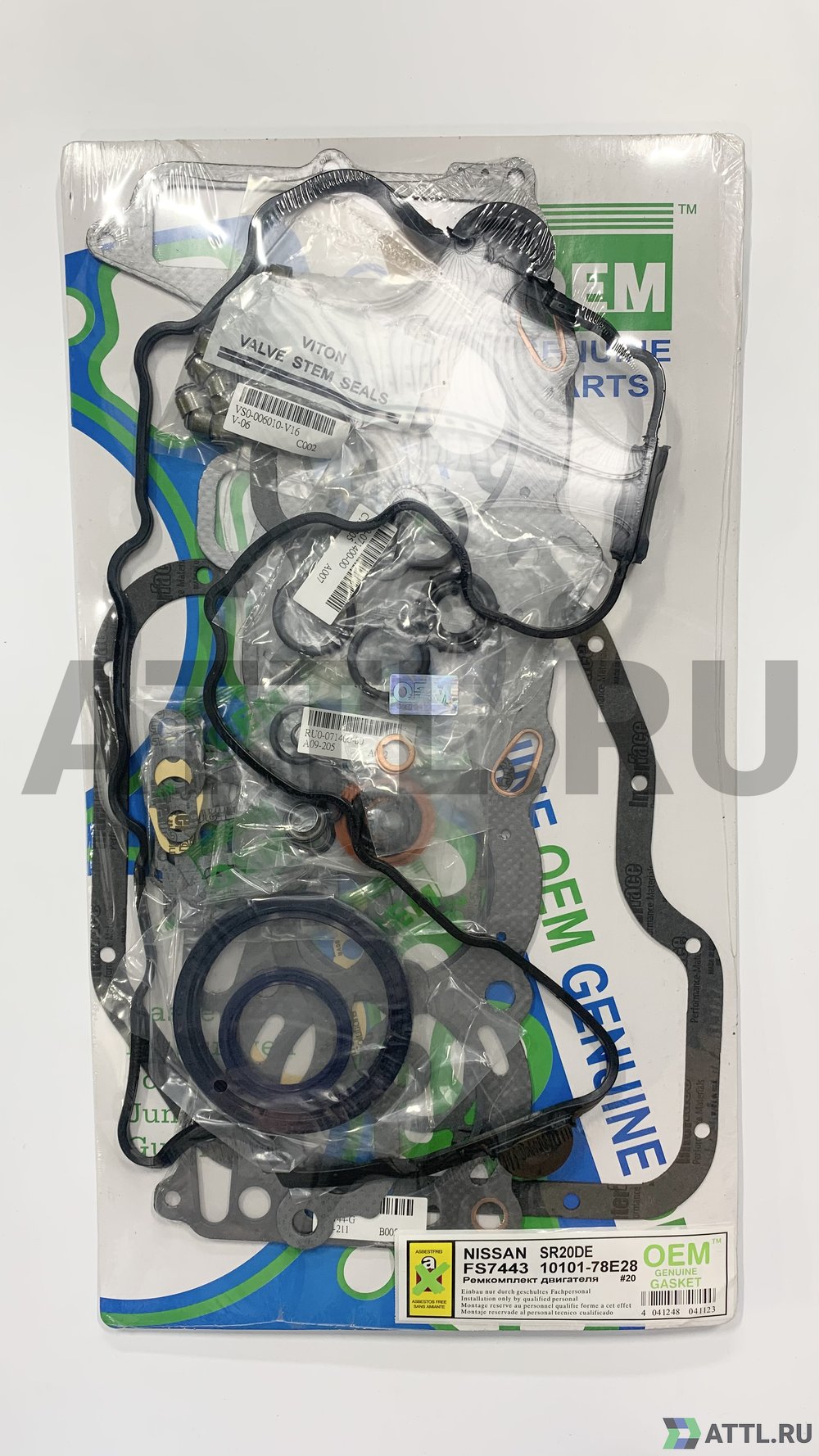 OEM GENUINE GASKET 10101-78E28 G Ремкомплект двигателя SR20DE (FS7443-G)