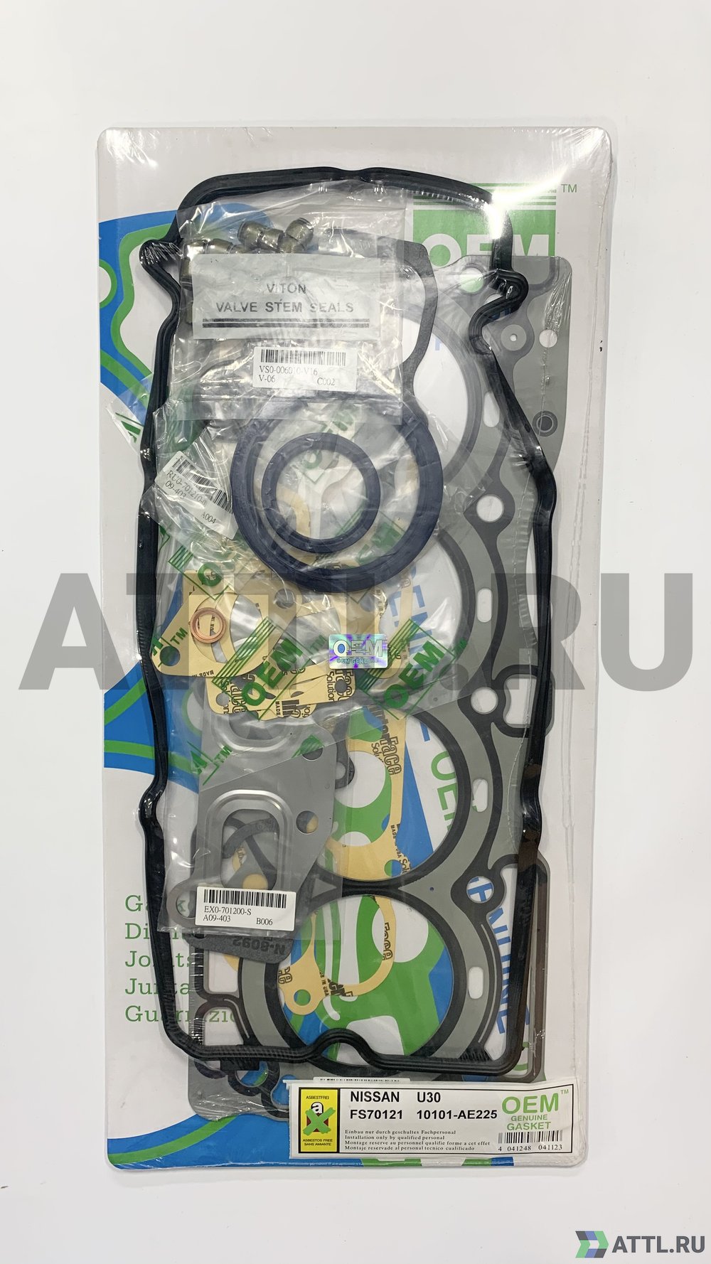 OEM GENUINE GASKET 10101-AE225 S Ремкомплект двигателя (FS70121-S)