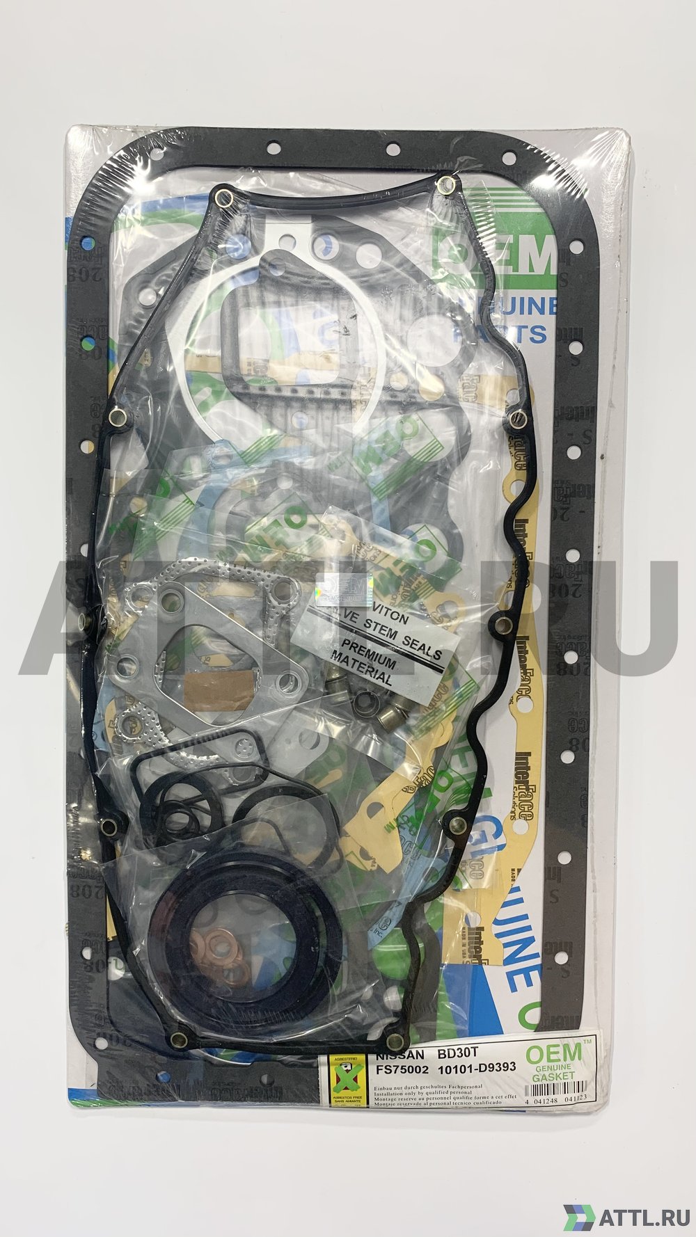 OEM GENUINE GASKET 10101-D9393 S Ремкомплект двигателя (FS75002-S)