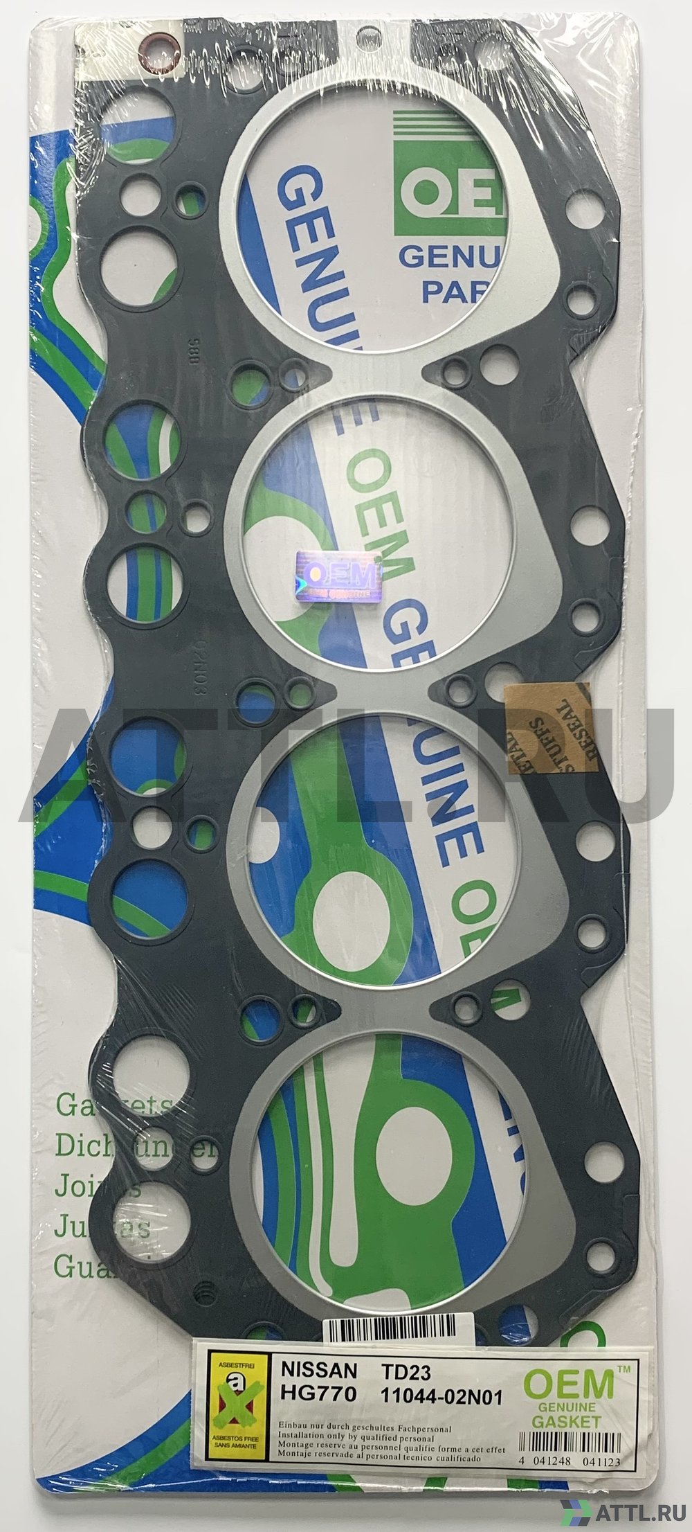 OEM GENUINE GASKET 11044-02N01 S Прокладка ГБЦ (HG770-S)