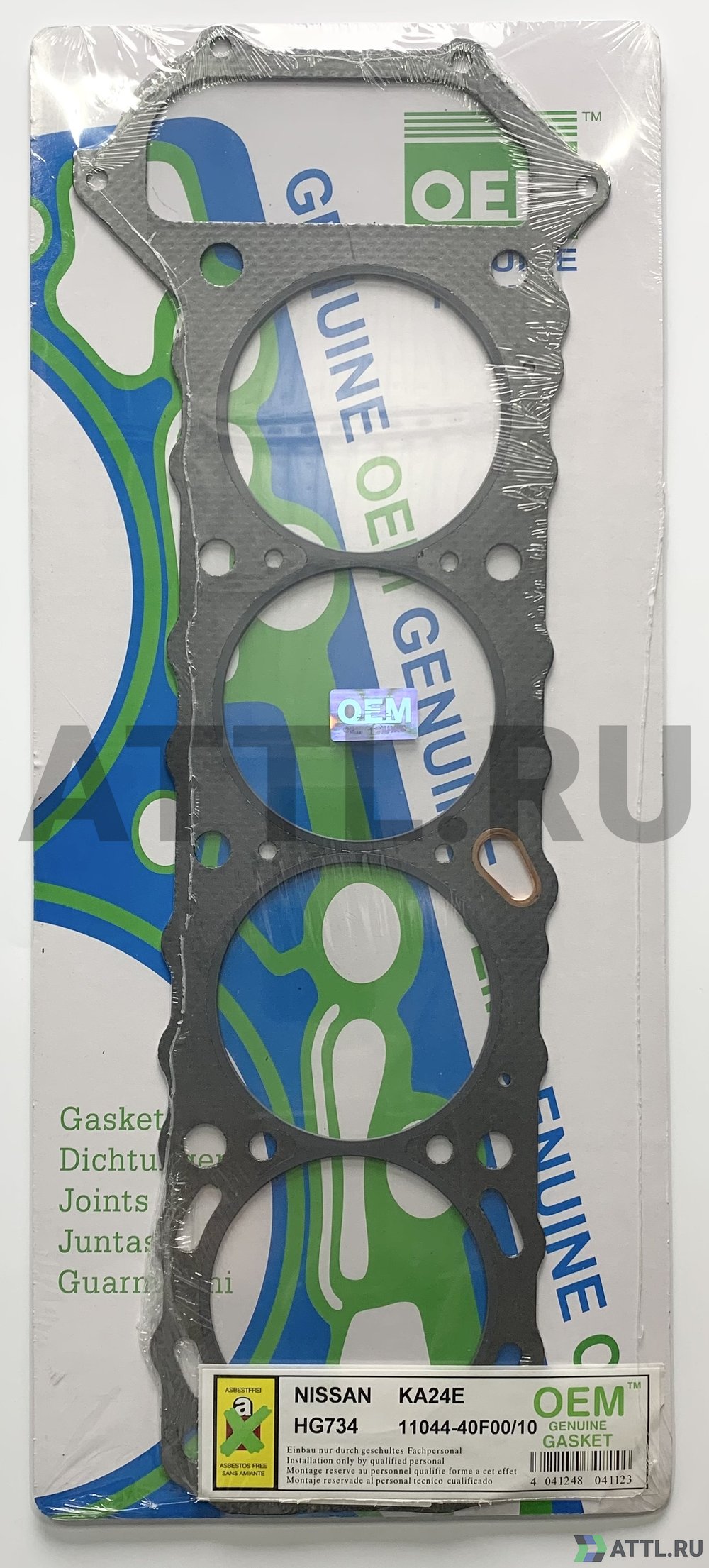 OEM GENUINE GASKET 11044-40F00 G Прокладка ГБЦ (HG734-G)