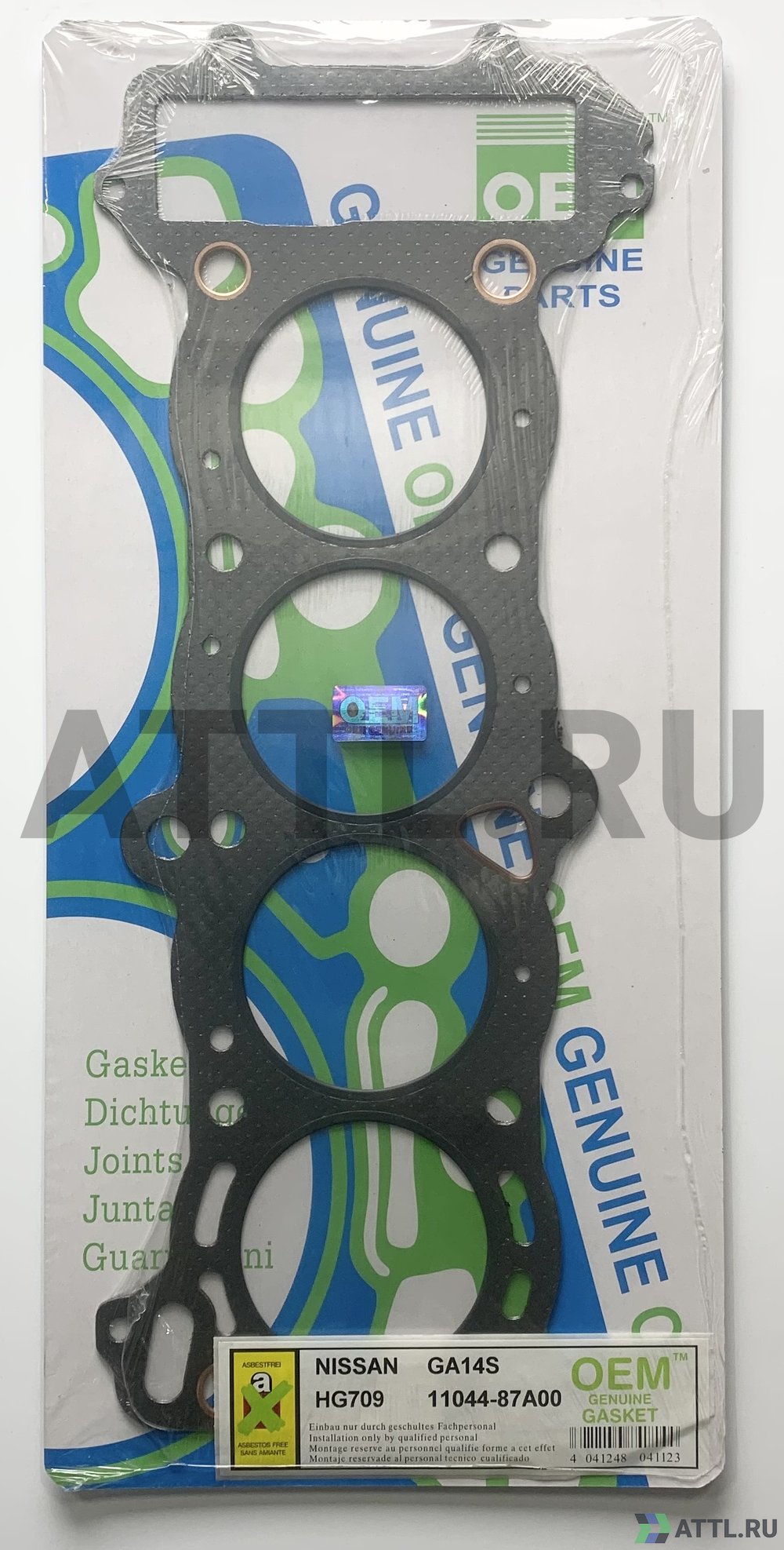 OEM GENUINE GASKET 11044-87A00 G Прокладка ГБЦ (HG709 G)