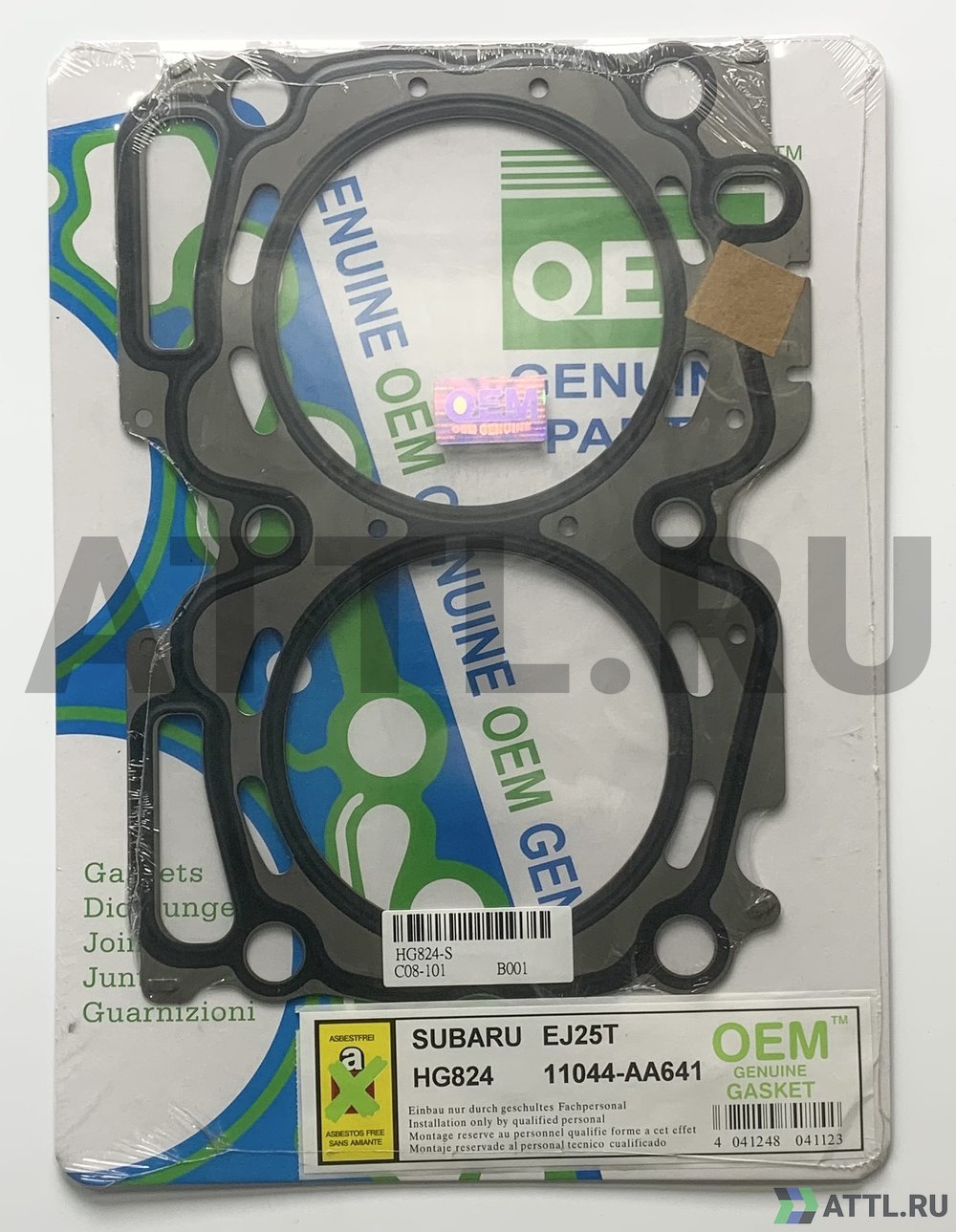 OEM GENUINE GASKET 11044-AA641 S Прокладка ГБЦ (HG824-S)