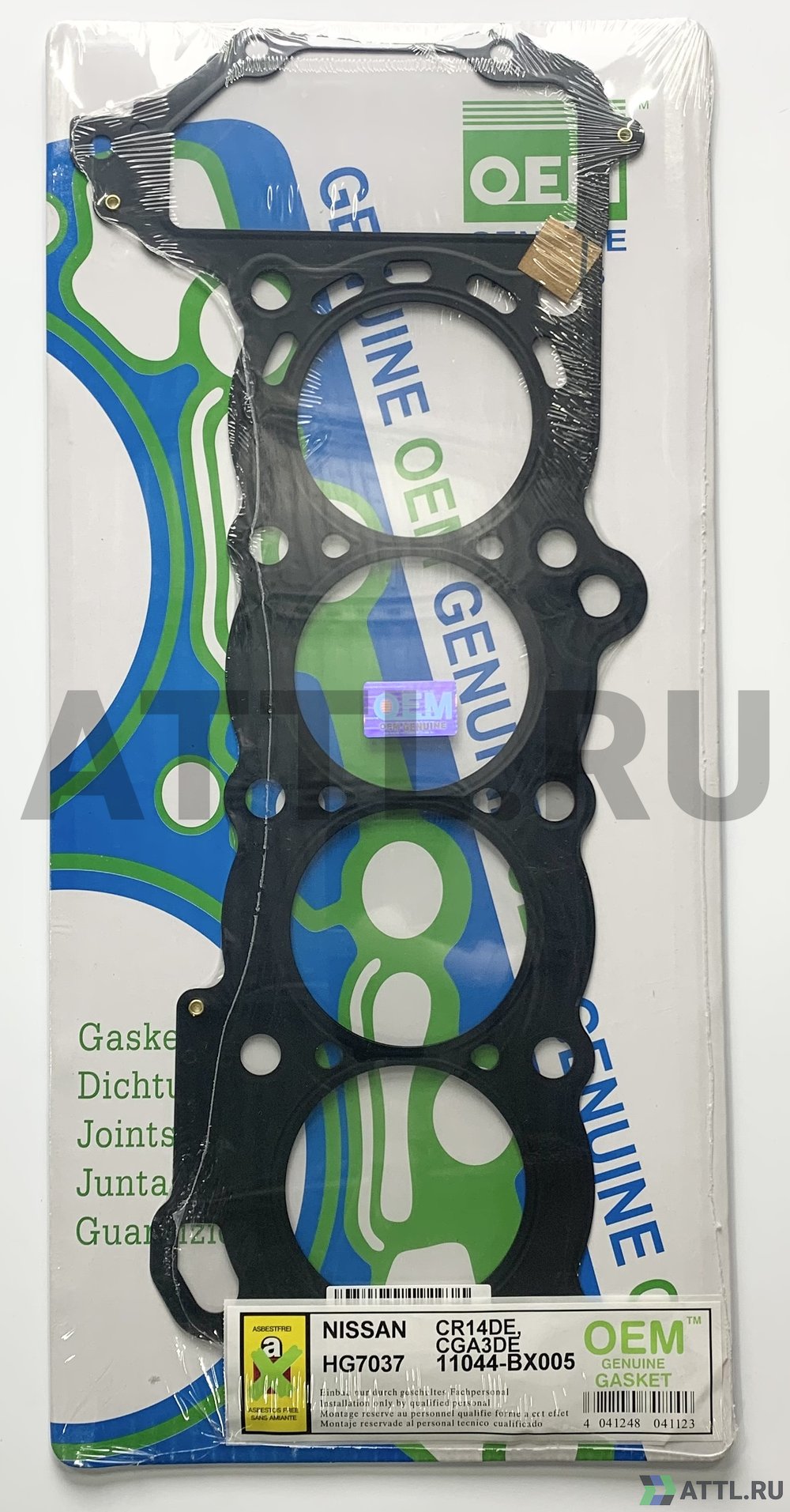 OEM GENUINE GASKET 11044-BX005 S Прокладка ГБЦ (HG7037-S)