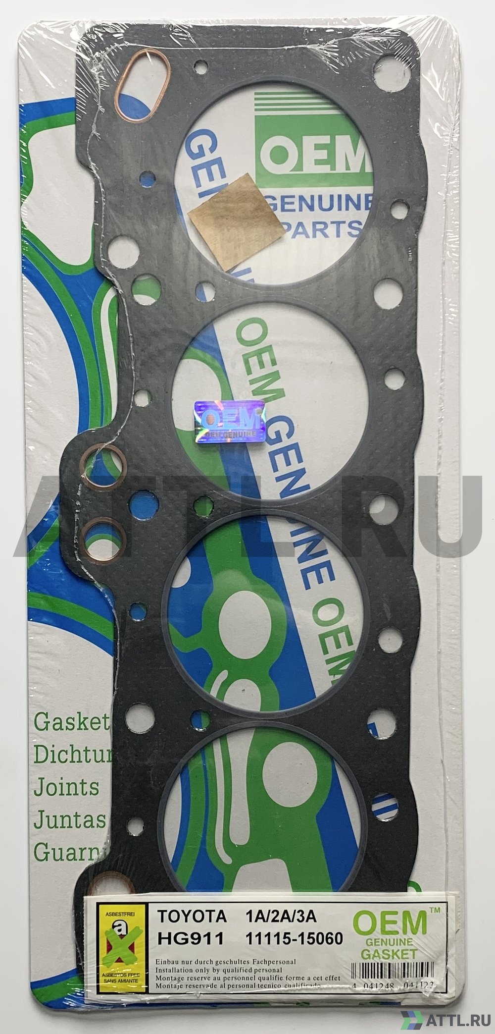 OEM GENUINE GASKET 11115-15060 G Прокладка ГБЦ (HG911-G)