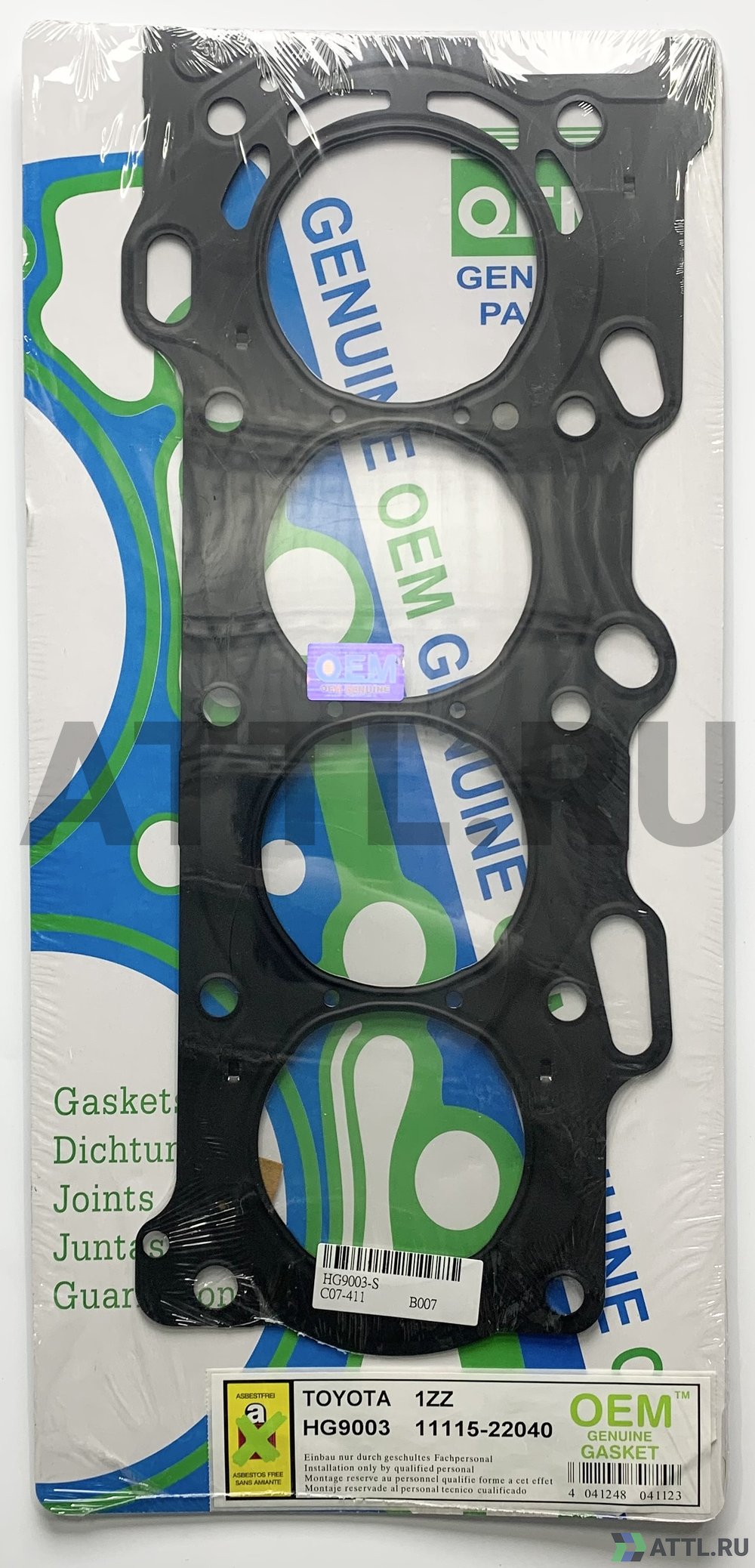 OEM GENUINE GASKET 11115-22040 S Прокладка ГБЦ (HG9003-S)