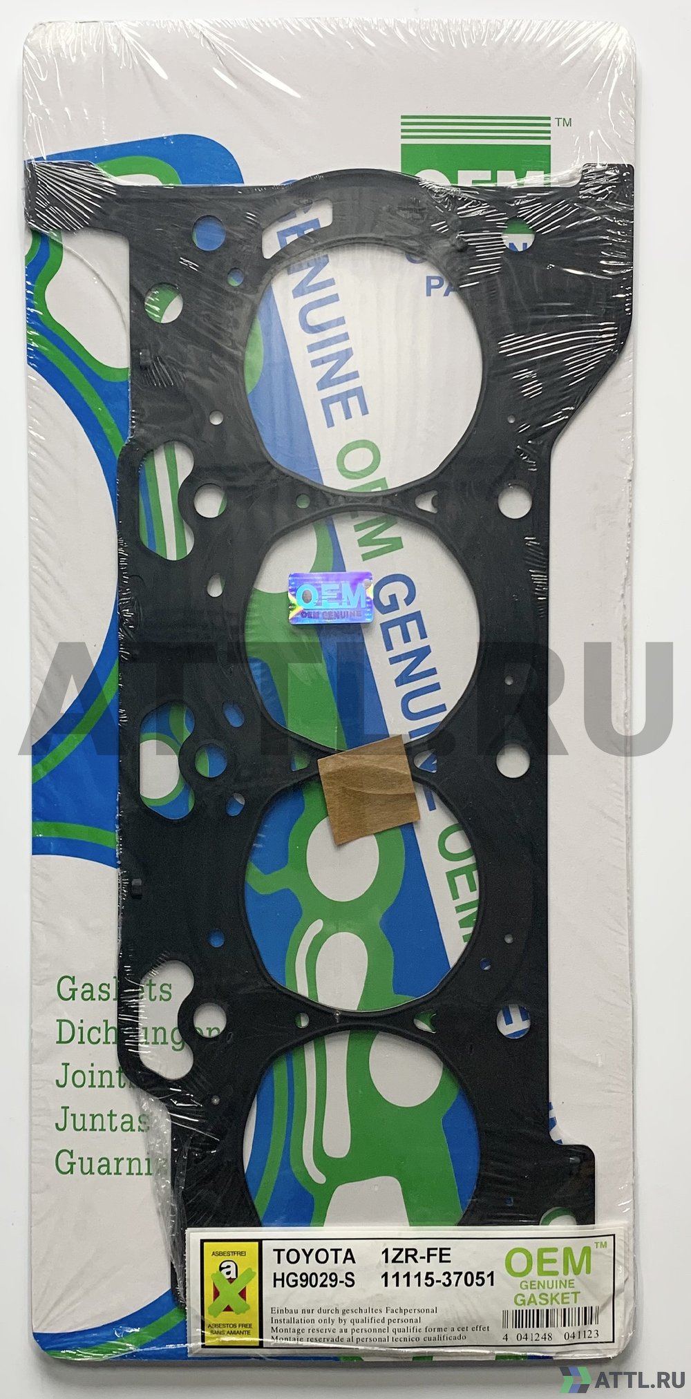 OEM GENUINE GASKET 11115-37051 S Прокладка ГБЦ (HG9029-S)