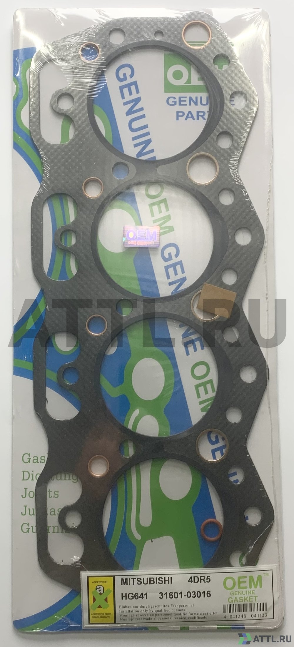 OEM GENUINE GASKET 31601-03016 G Прокладка ГБЦ (HG641-G)