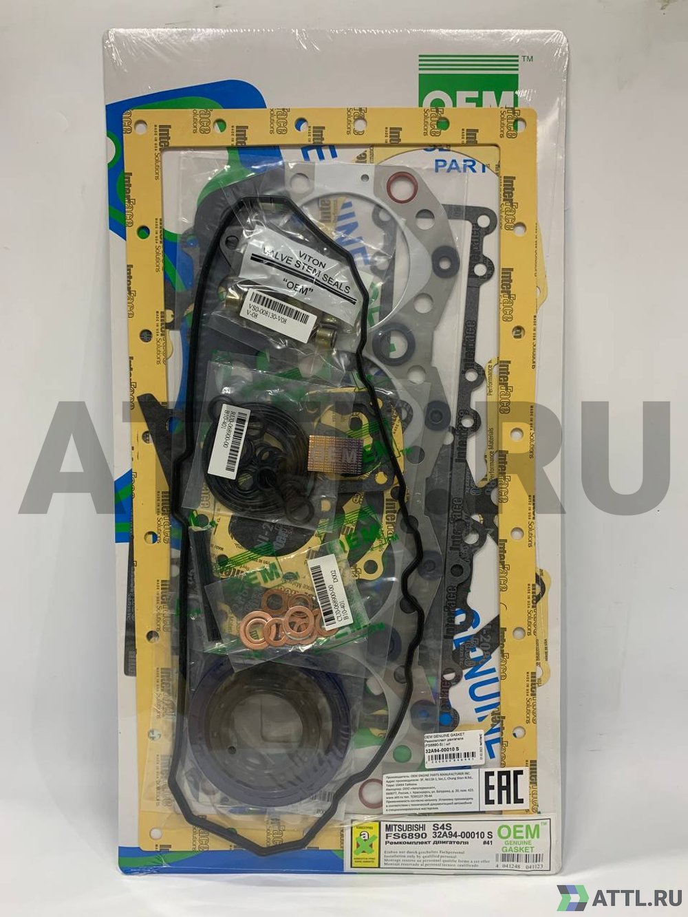 OEM GENUINE GASKET 32A94-00010 S Ремкомплект двигателя S4S (FS6890-S)