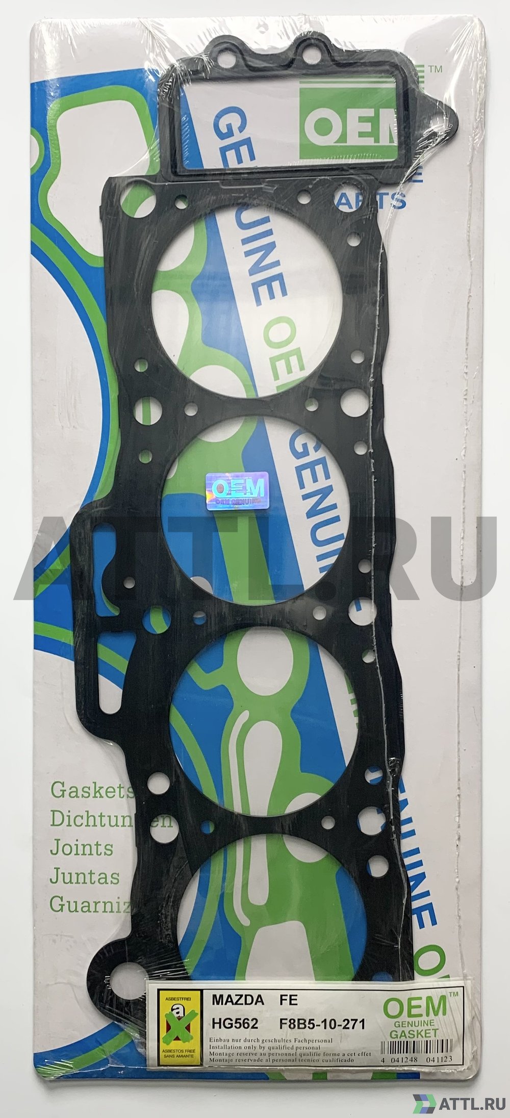 OEM GENUINE GASKET F8B5-10-271 S Прокладка ГБЦ (HG562-S)