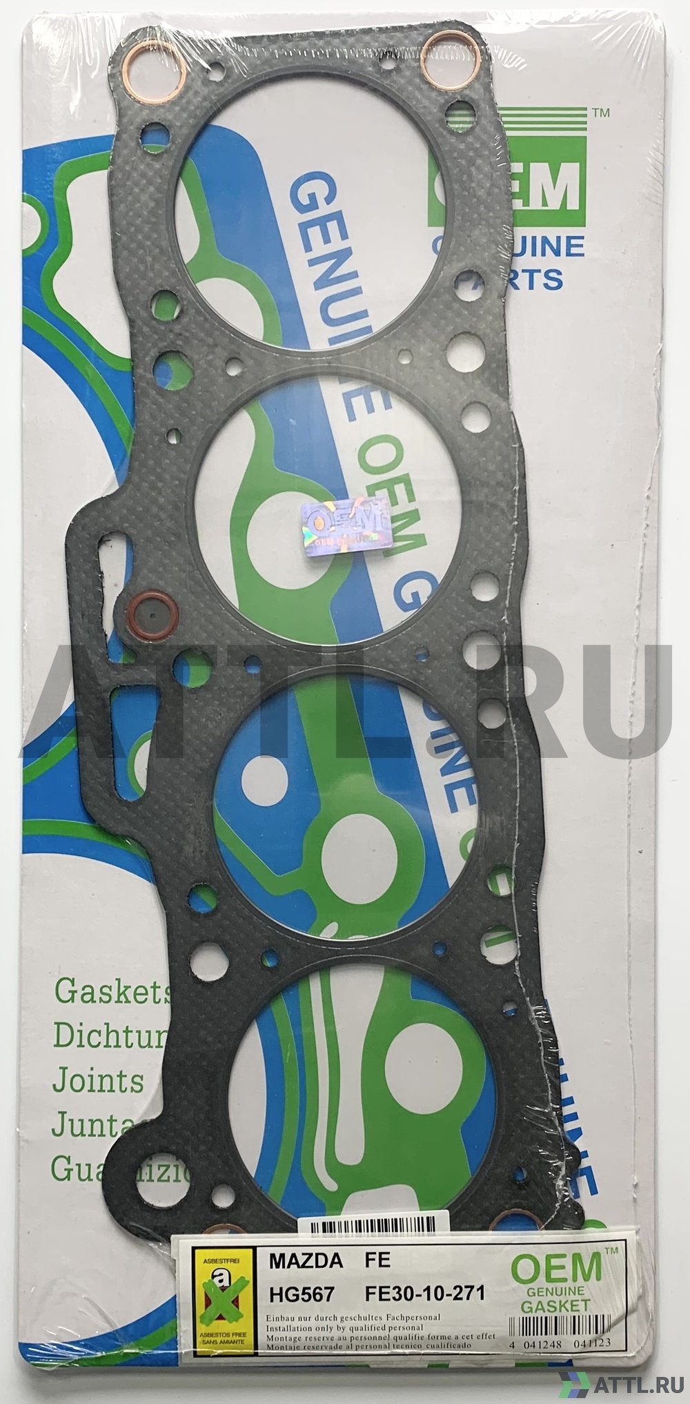 OEM GENUINE GASKET FE30-10-271 G Прокладка ГБЦ (HG567-G)