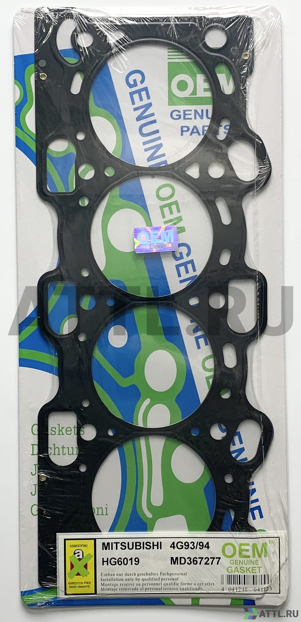 OEM GENUINE GASKET MD367277 S Прокладка ГБЦ (HG6019-S)