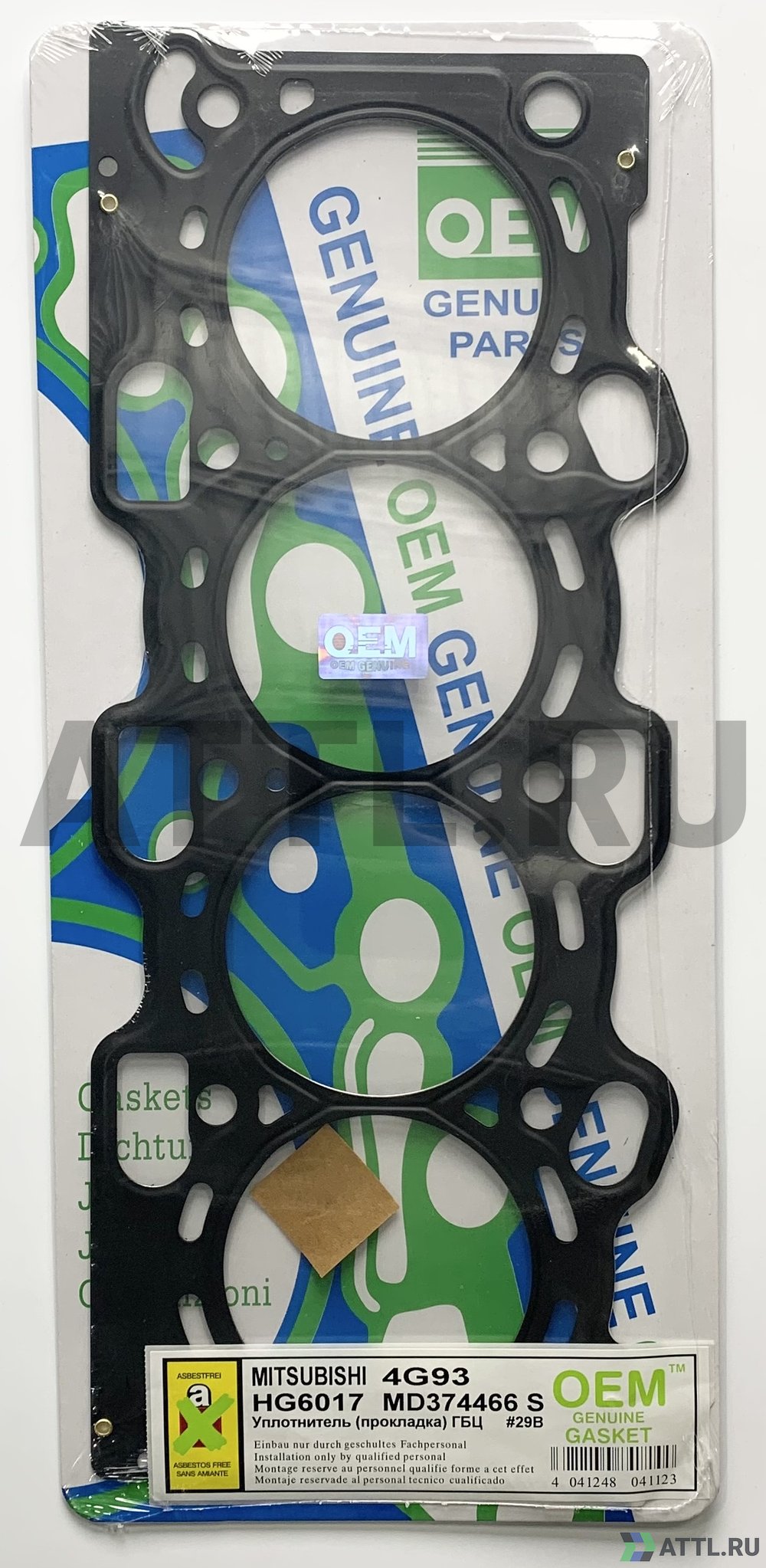 OEM GENUINE GASKET MD374466 S Прокладка ГБЦ (HG6017-S)