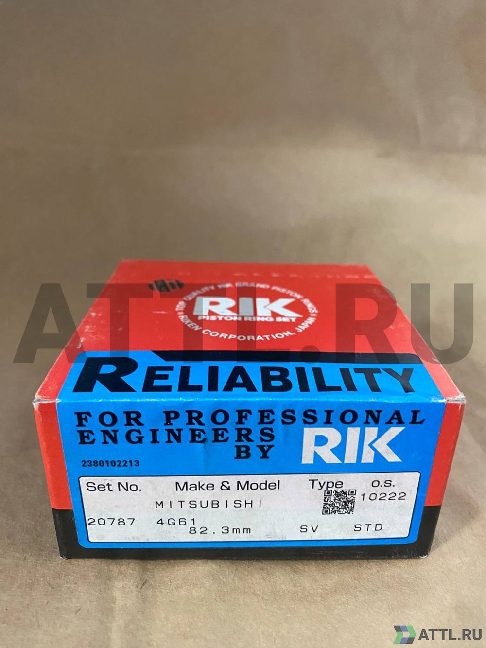 RIK 20787 STD Поршневые кольца 4G61