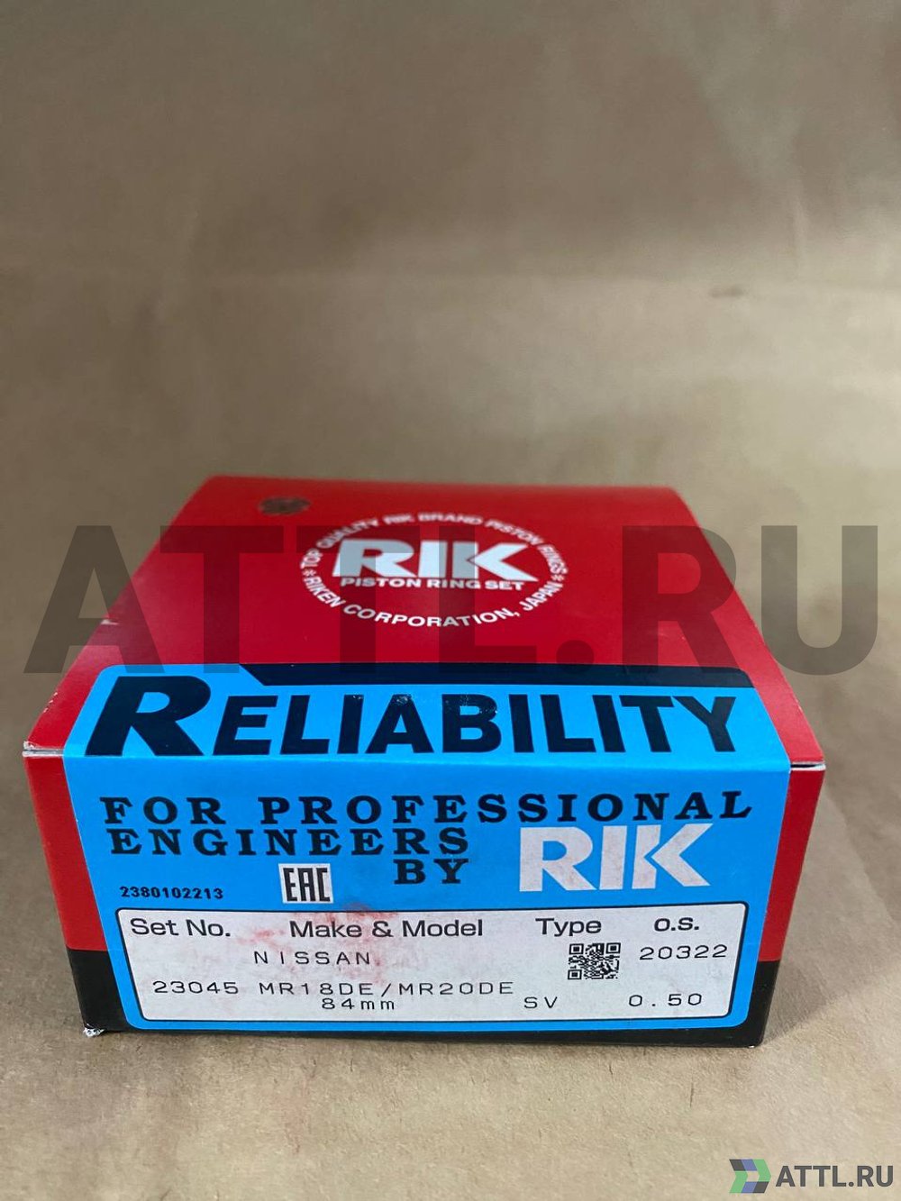 RIK 23045 050 Поршневые кольца MR18DE/MR20DE