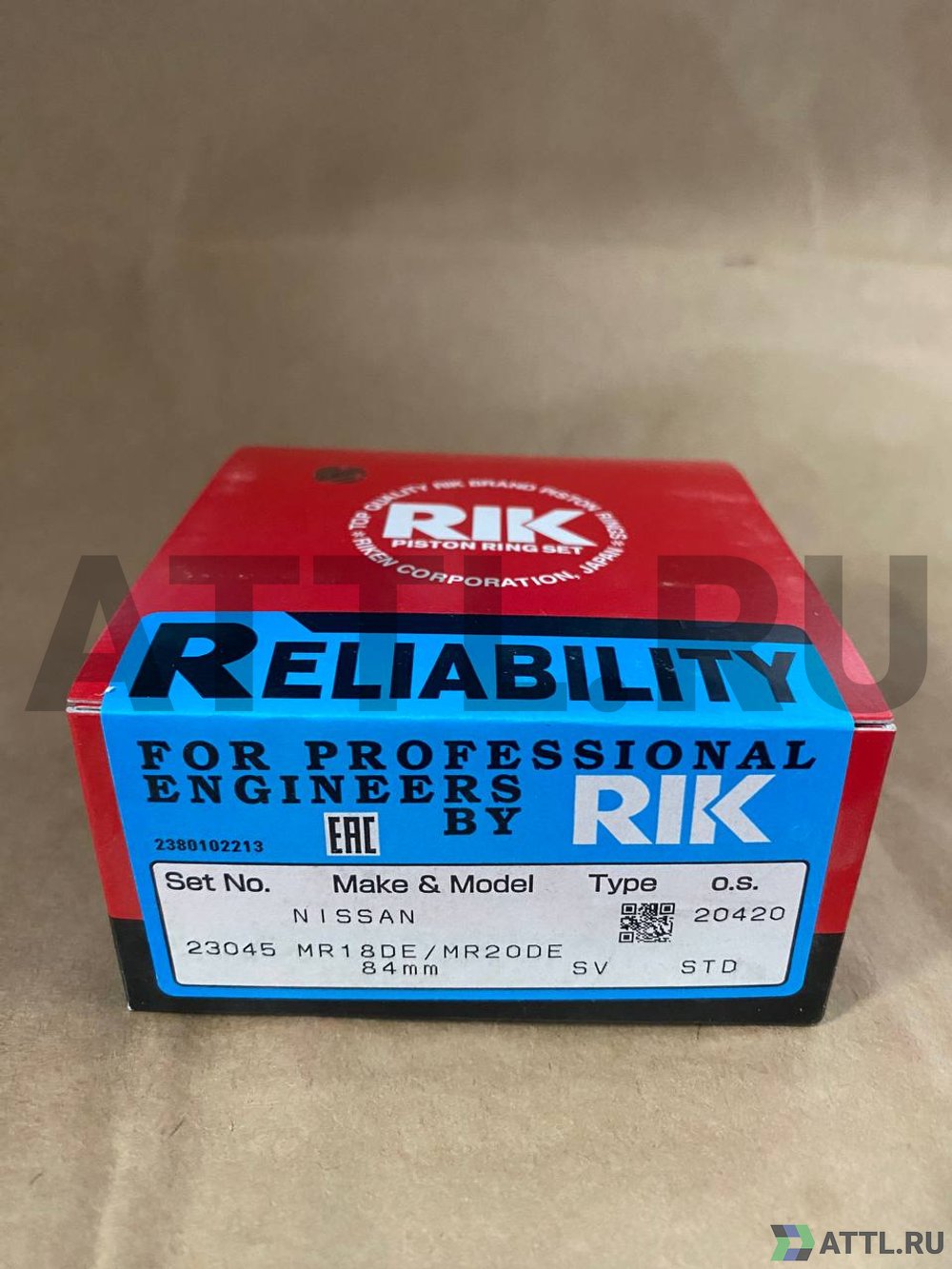 RIK 23045 STD Поршневые кольца MR18DE/MR20DE