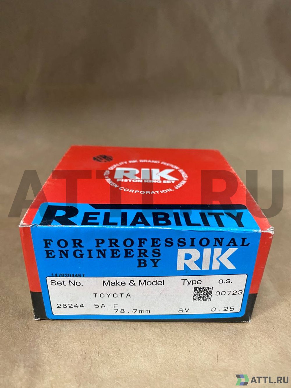 RIK 28244 025 Поршневые кольца 5A-F