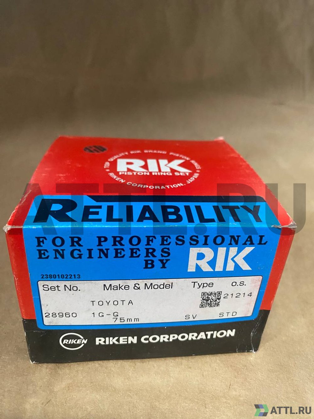 RIK 28960 STD Поршневые кольца 1G