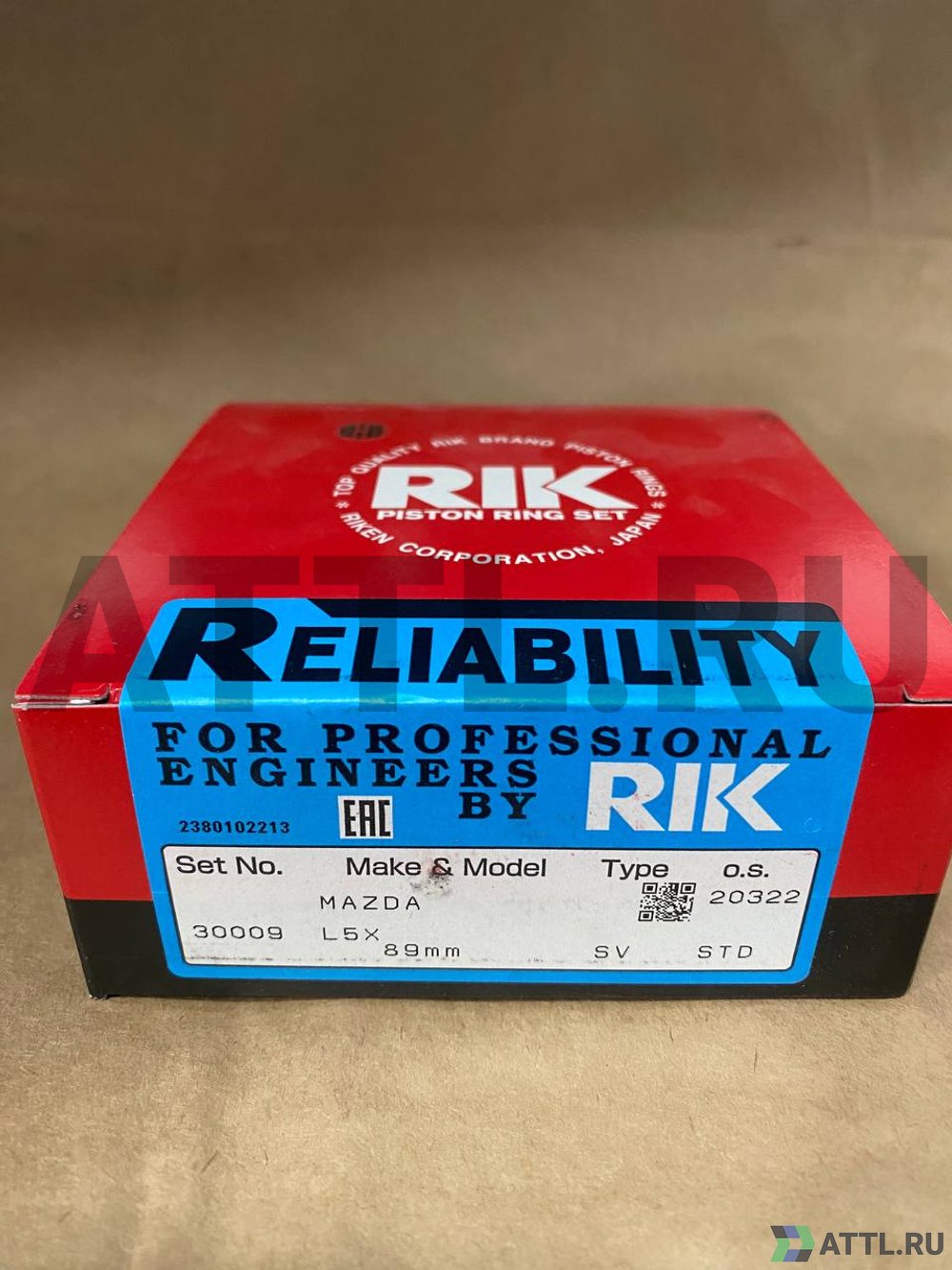 RIK 30009 STD Поршневые кольца L5X