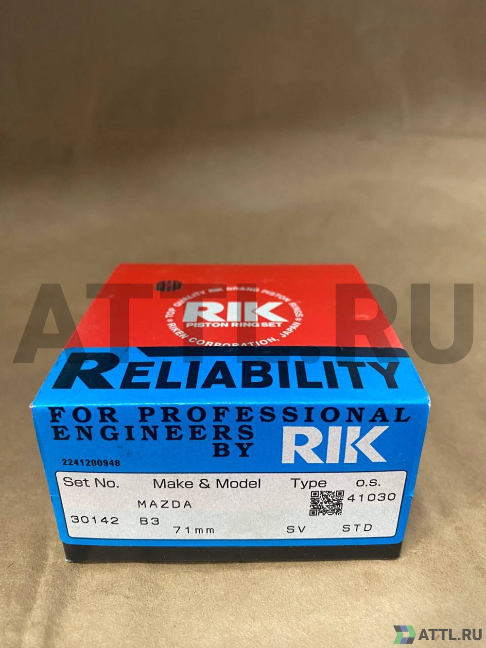 RIK 30142 STD Поршневые кольца B3