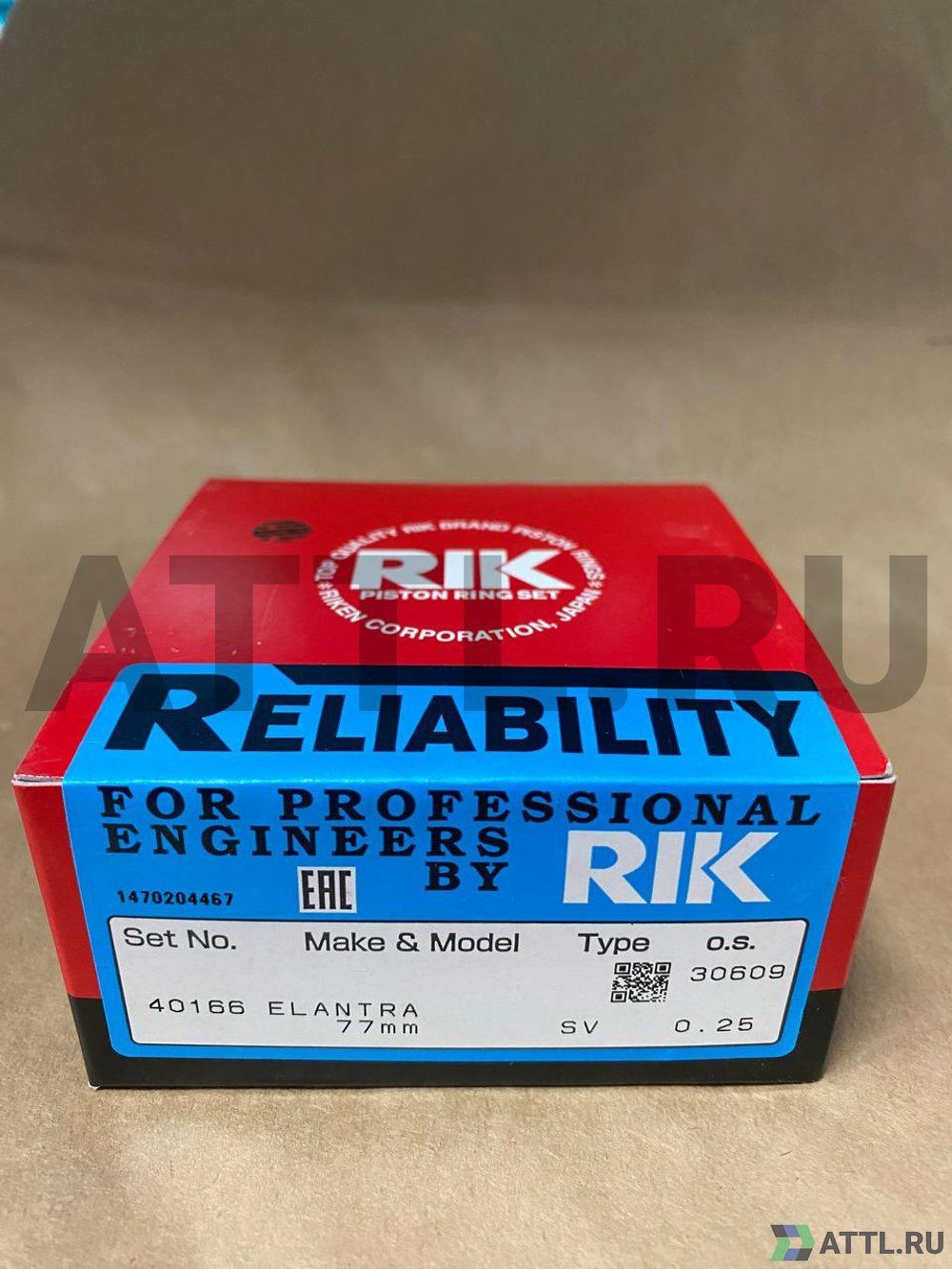 RIK 40166 025 Поршневые кольца G4FA