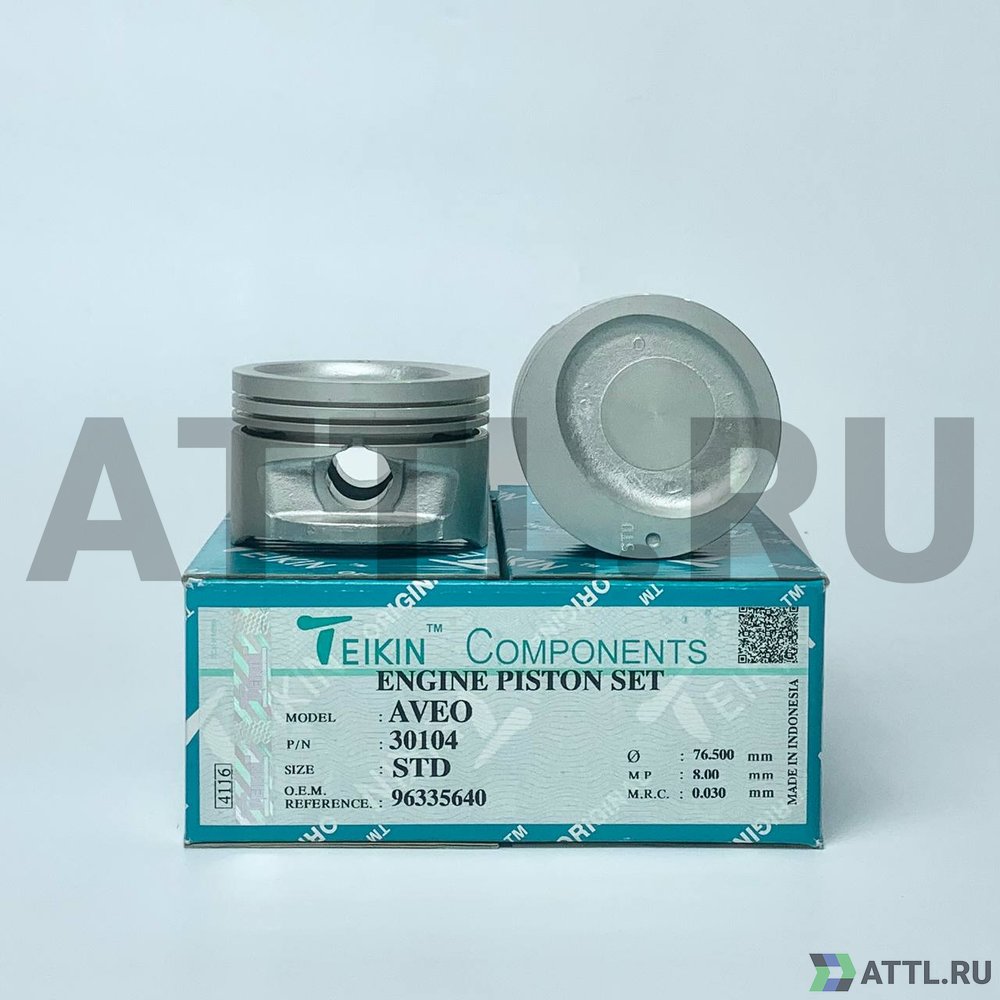 TEIKIN 30104 std Комплект поршней AVEO d76,5 STD 1,5-1,5-3