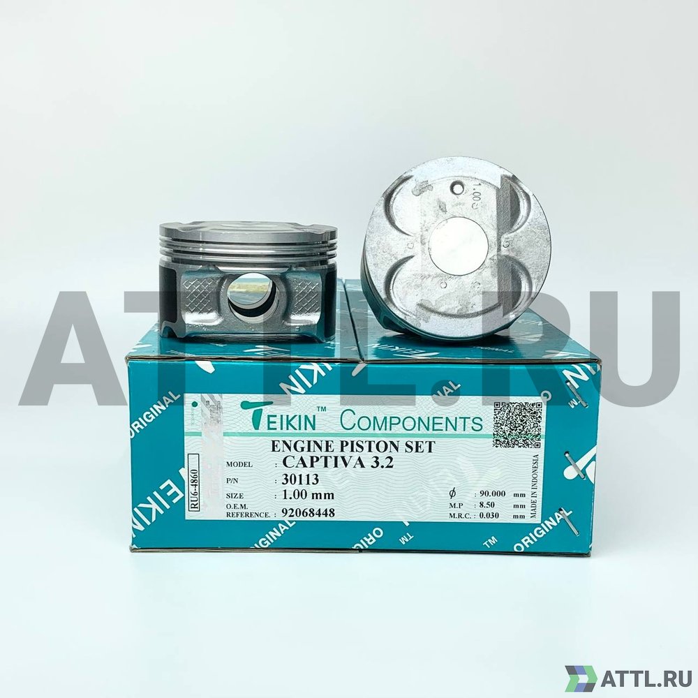 TEIKIN 30113 100 Комплект поршней CAPTIVA 3.2 d89+1.00 1,2-1,5-2,5