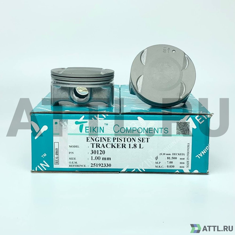 TEIKIN 30120 100 Комплект поршней TRACKER 1.8 L d80,5+1.00 1,2-1,2-2