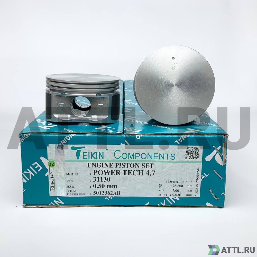 TEIKIN 31130 050 Комплект поршней POWER TECH 4.7