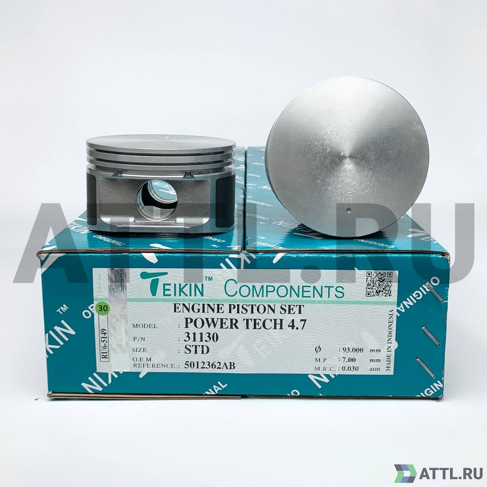 TEIKIN 31130 STD Комплект поршней POWER TECH 4.7