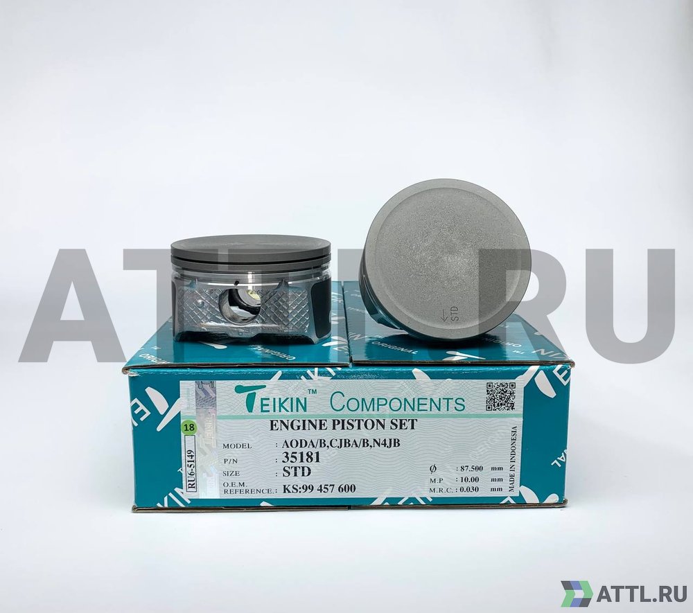 TEIKIN 35181 STD Комплект поршней 2.0 DURATEC/LF-DE/L3 d87,5 STD 1,2-1,2-2,5