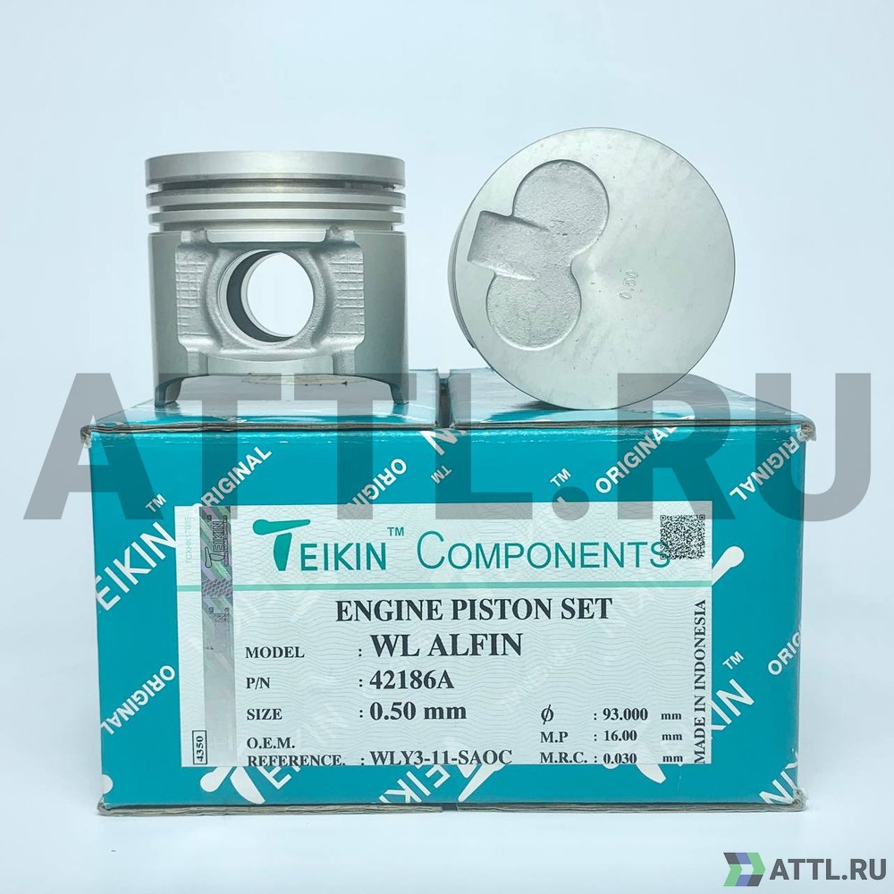TEIKIN 42186A 050 Комплект поршней WL