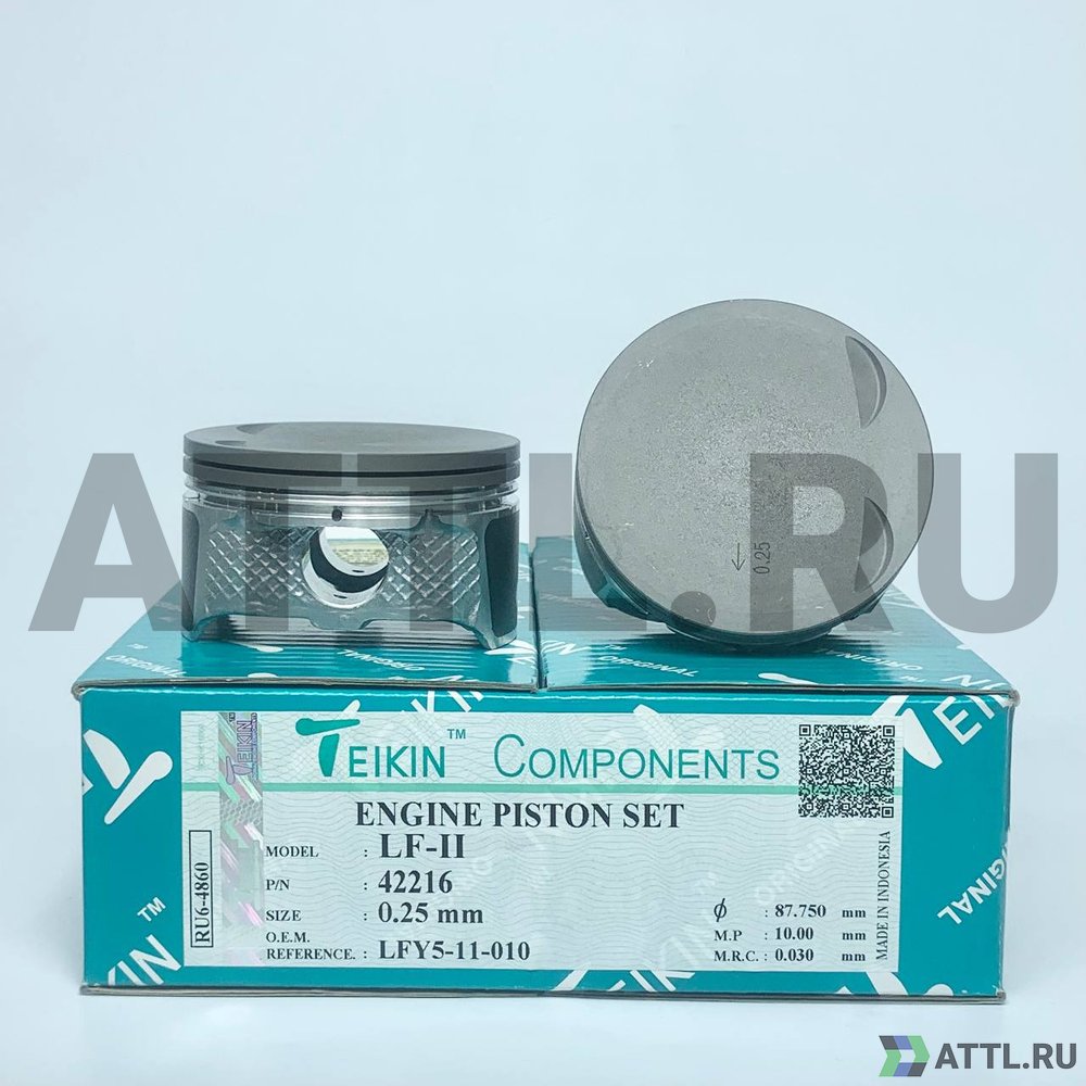 TEIKIN 42216 025 Комплект поршней LF-II