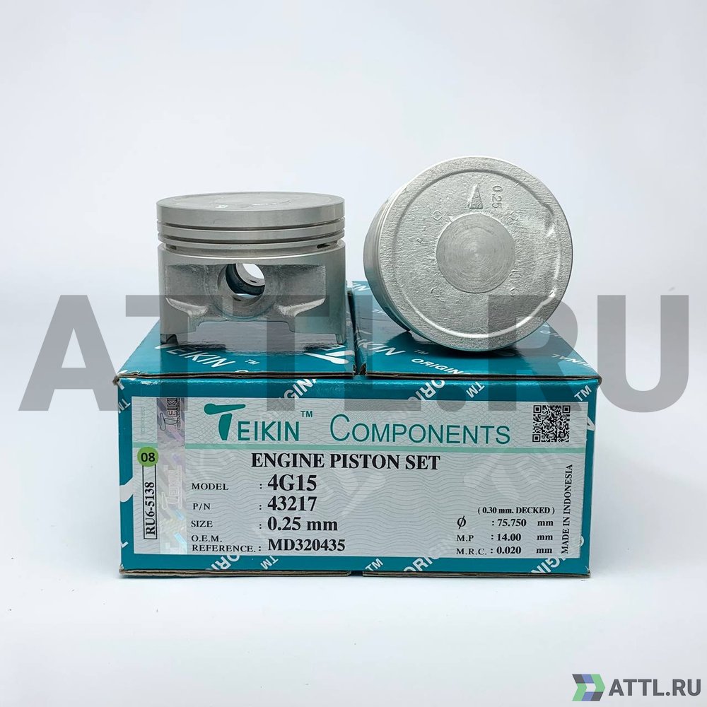 TEIKIN 43217 025 Комплект поршней 4G15